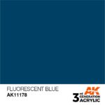 AK FLUORESCENT BLUE – STANDARD 17ml