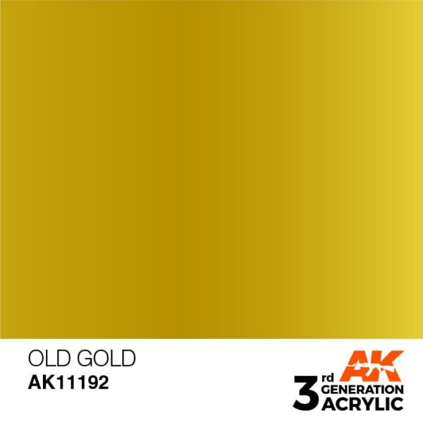 AK OLD GOLD – METALLIC 17ml