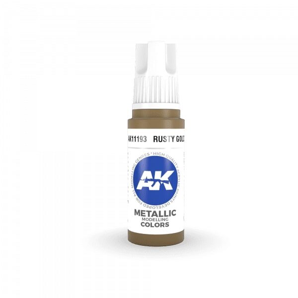 AK RUSTY GOLD – METALLIC 17ml