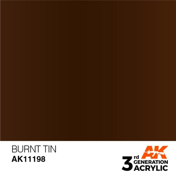AK BURNT TIN – METALLIC 17ml