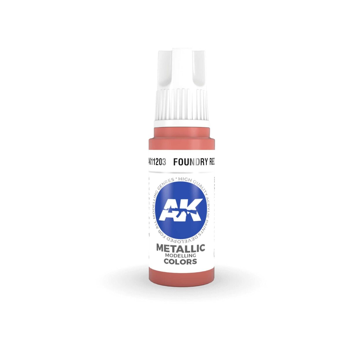 AK FOUNDRY RED – METALLIC 17ml