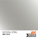 AK NATURAL STEEL – METALLIC 17ml