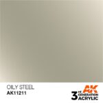 AK OILY STEEL – METALLIC 17ml