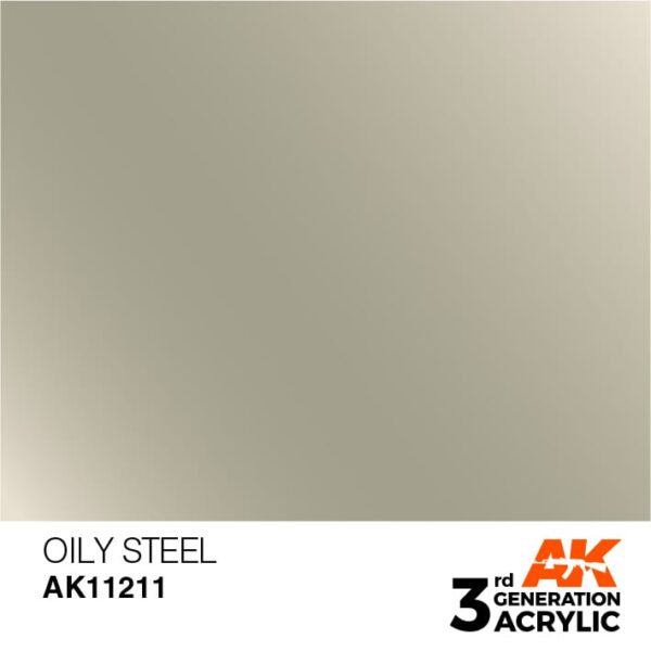 AK OILY STEEL – METALLIC 17ml