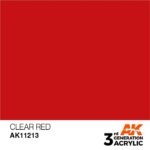 AK CLEAR RED – STANDARD 17ml