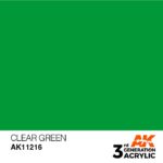 AK CLEAR GREEN – STANDARD 17ml