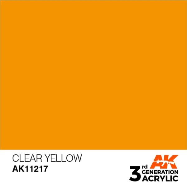 AK CLEAR YELLOW – STANDARD 17ml