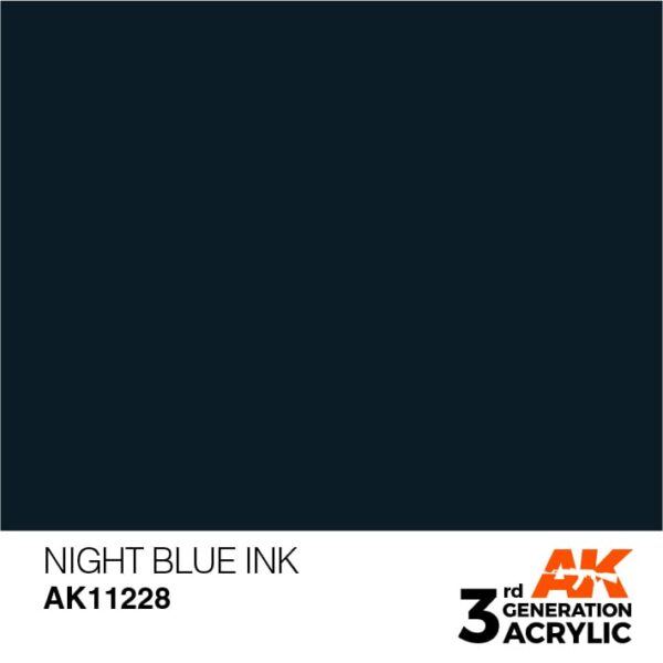 AK NIGHT BLUE – INK 17ml