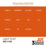 AK LIGHT RUST – STANDARD 17ml