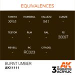 AK BURNT UMBER – STANDARD 17ml