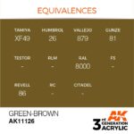 AK GREEN-BROWN – STANDARD 17ml