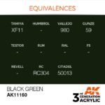 AK BLACK GREEN – STANDARD17ml