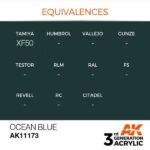 AK OCEAN BLUE – STANDARD 17ml