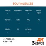 AK STAR BLUE – STANDARD 17ml