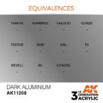 AK DARK ALUMINIUM – METALLIC 17ml