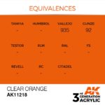 AK CLEAR ORANGE – STANDARD 17ml