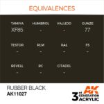 AK RUBBER BLACK – STANDARD 17ml