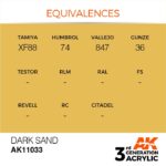 AK DARK SAND – STANDARD 17ml