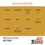 AK MEDIUM SAND – STANDARD 17ml