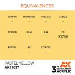 AK PASTEL YELLOW – PASTEL 17ml