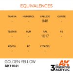 AK GOLDEN YELLOW – STANDARD 17ml