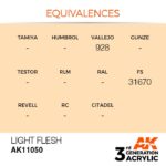 AK LIGHT FLESH – STANDARD 17ml