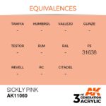 AK SICKLY PINK – STANDARD 17ml