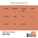 AK BROWN ROSE – STANDARD 17ml