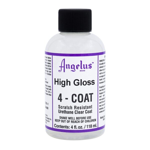 Angelus High Gloss 4-Coat Urethane Clear Coat 118ml