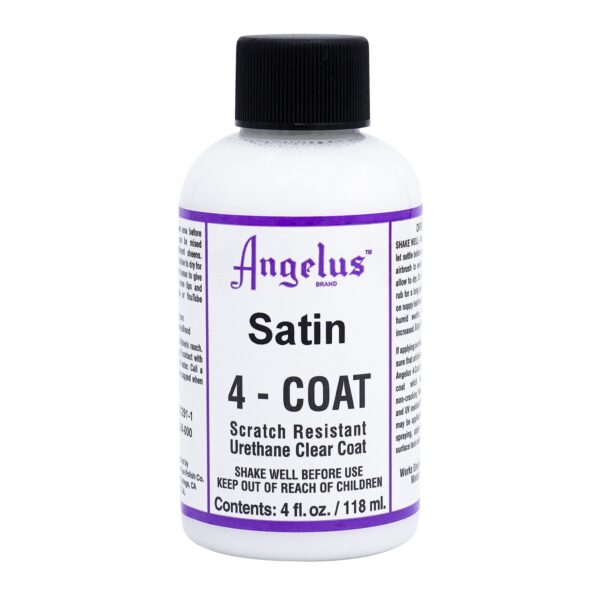Angelus Satin 4-Coat Urethane Clear Coat 118ml
