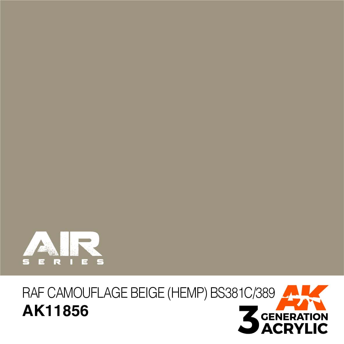 AK RAF CAMOUFLAGE BEIGE (HEMP) BS381C/389 – AIR 17ml