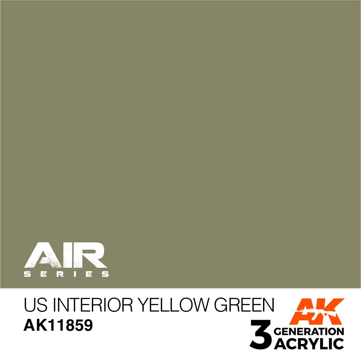 AK US INTERIOR YELLOW GREEN – AIR 17ml