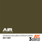 AK IJN M3 (N) NAKAJIMA INTERIOR GREEN – AIR 17ml