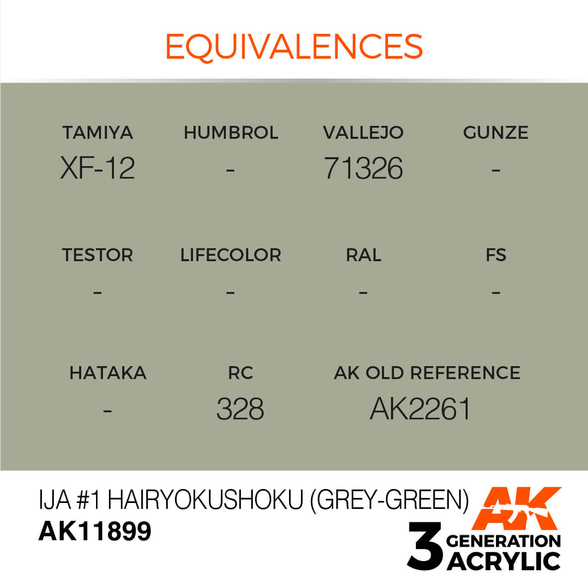 AK IJA #1 HAIRYOKUSHOKU (GREY-GREEN) – AIR 17ml