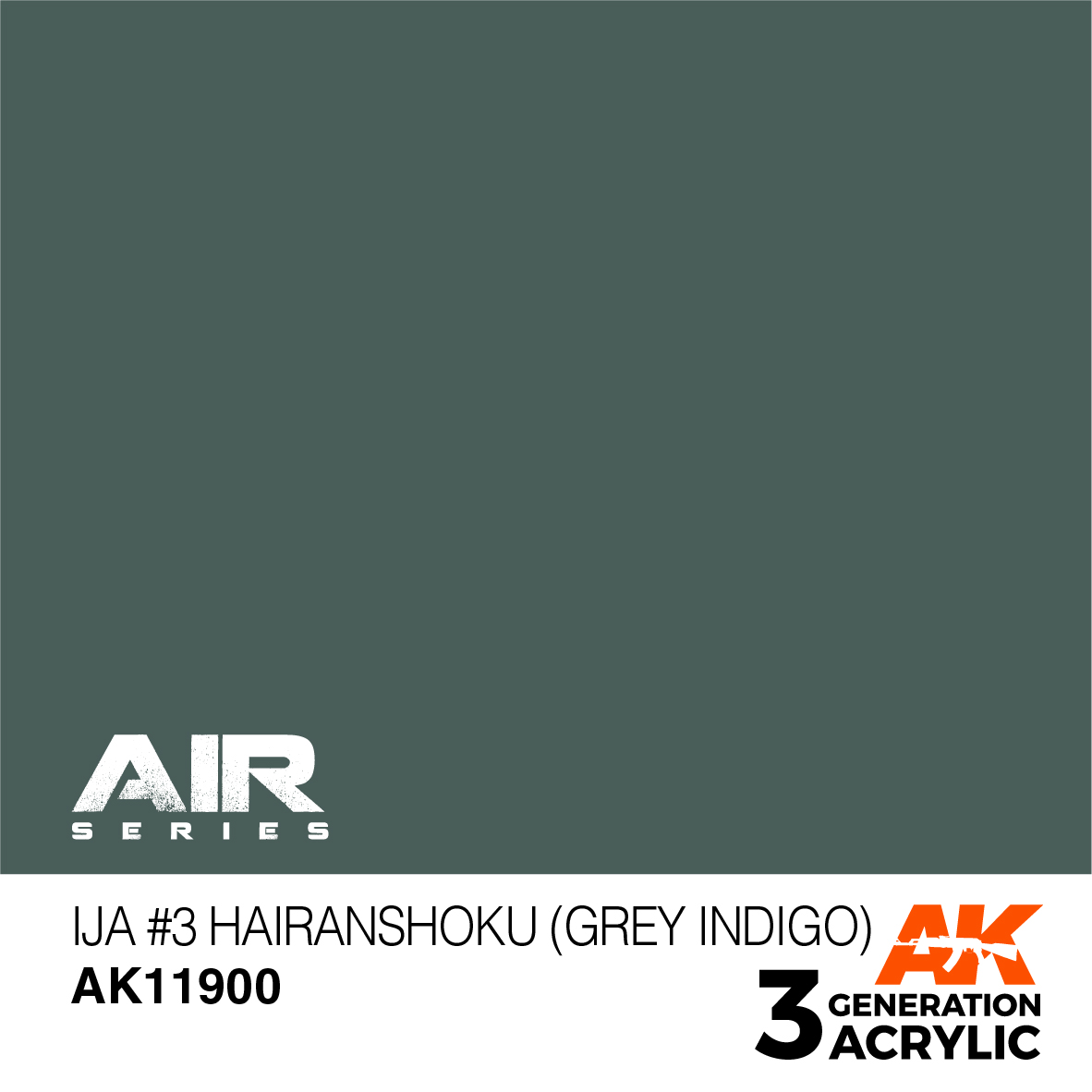AK IJA #3 HAIRANSHOKU (GREY INDIGO) – AIR 17ml