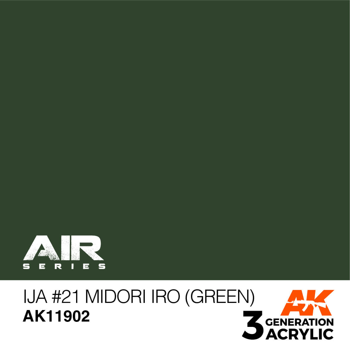 AK IJA #21 MIDORI IRO (GREEN) – AIR 17ml