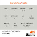 AK AE-9/AII LIGHT GREY – AIR 17ml