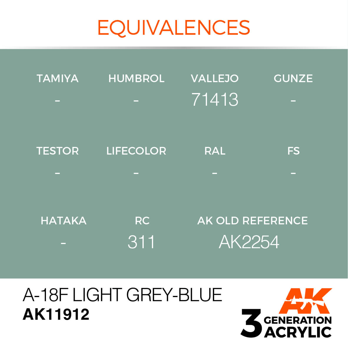 AK A-18F LIGHT GREY-BLUE – AIR 17ml