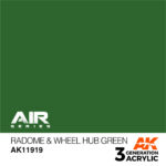 AK RADOME & WHEEL HUB GREEN – AIR 17ml