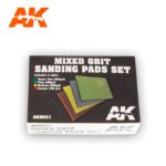 AK MIXED GRIT SANDING PADS SET (4 UNITS) - ΣΕΤ ΑΠΟ ΣΦΟΥΓΓΑΡΙΑ ΛΕΙΑΝΣΗΣ ΑΚ (4 ΤΕΜ)