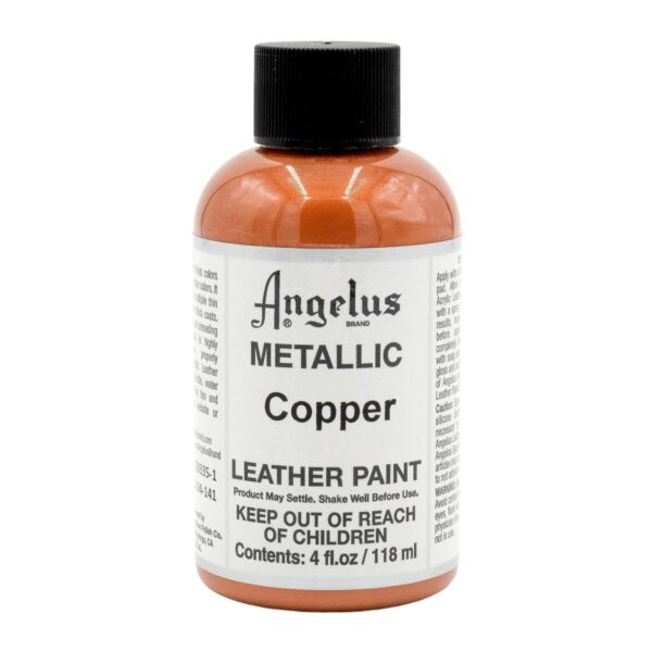 Angelus Leather Paint Metallic Copper 118ml
