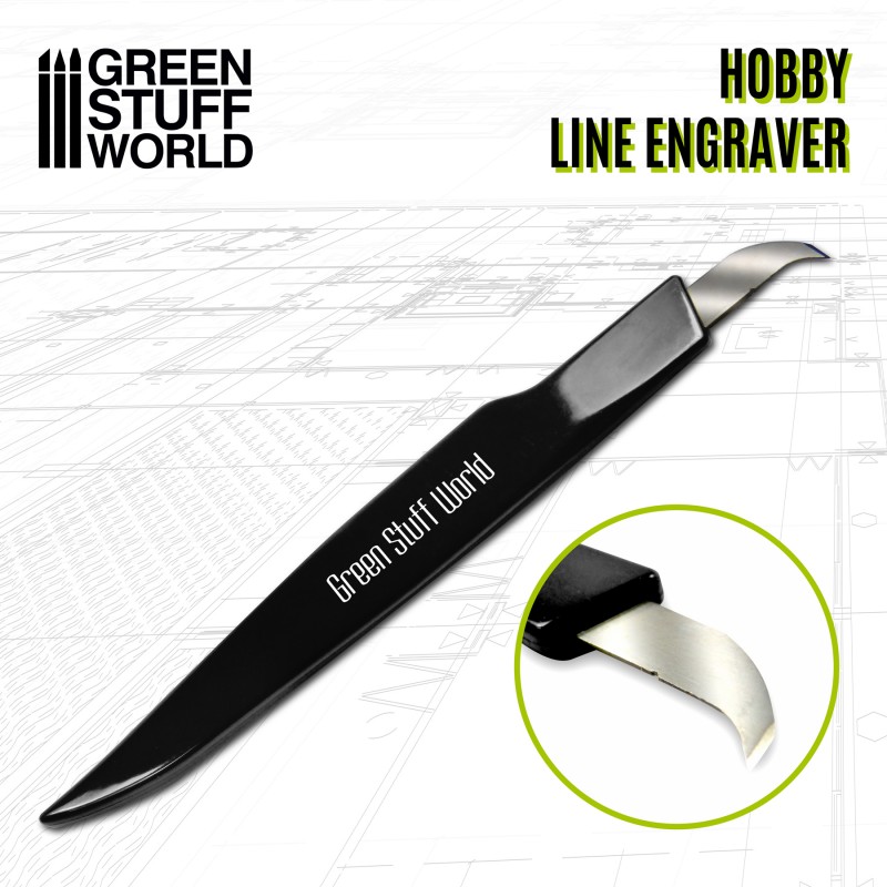 Hobby Line Engraver - Εργαλείο χάραξης Green Stuff World