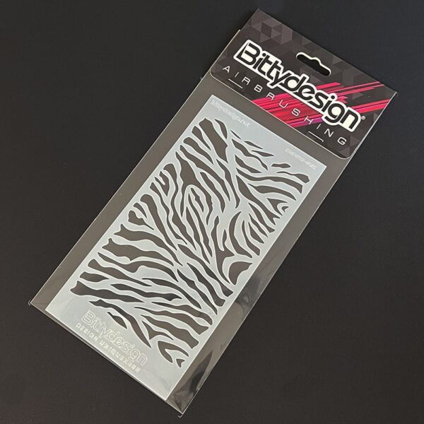 Bittydesign stencil 'Zebra'