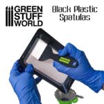 3Χ Black Plastic Spatulas - 3D printer - Μαύρες Πλαστικές Σπάτουλες για 3D εκτυπωτή (3τεμ.)