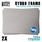 Wet Palette Hydro Foams x2 - Ανταλλακτικά Σφουγγάρια (2τεμ.) για Υγρή Παλέτα Ζωγραφικής