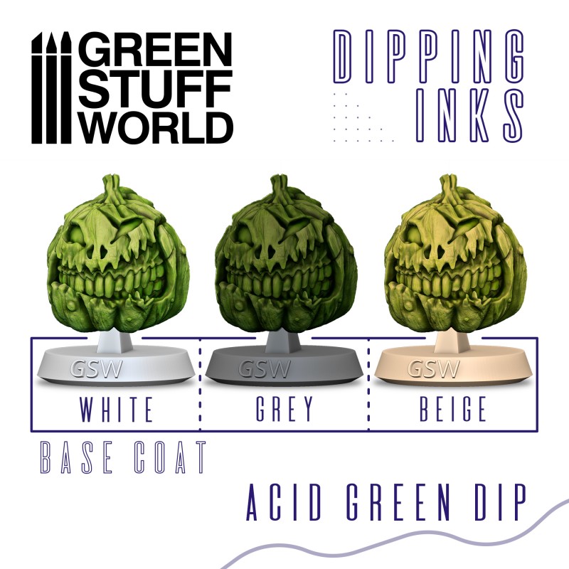 Dipping Ink 60 ml - ACID GREEN DIP