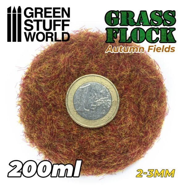 Static Grass Flock 2-3mm - AUTUMN FIELDS - 200 ml