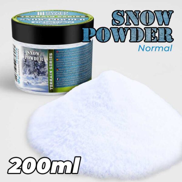 Model SNOW Powder / Σκόνη Χιονιού 200ml (Normal)