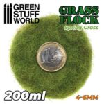 Static Grass Flock 4-6mm - SPRING GRASS - 200 ml