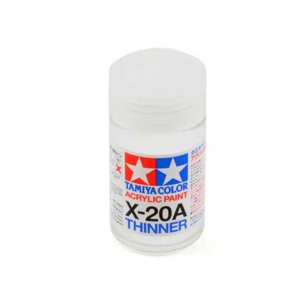 Tamiya X-20A Acrylic Thinner (46ml) - Aκρυλικό Διαλυτικό - Αραιωτικό Tamiya X-20A (46ml)